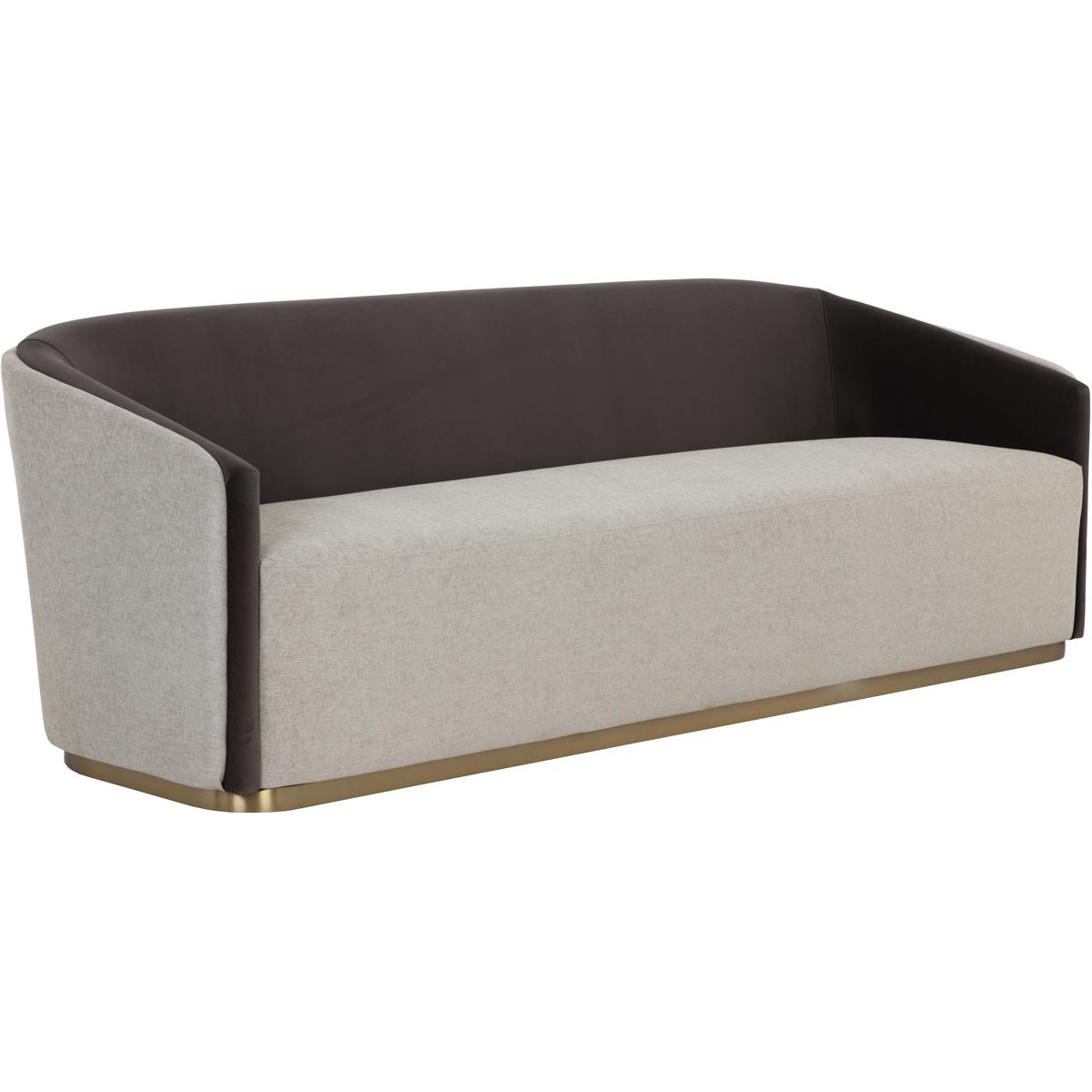 SUNPAN 111019 Sheva Ernst Sandstone / Meg Ash Sofa
